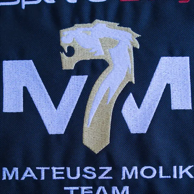 Haft logo M7M Mateusz Molik Team